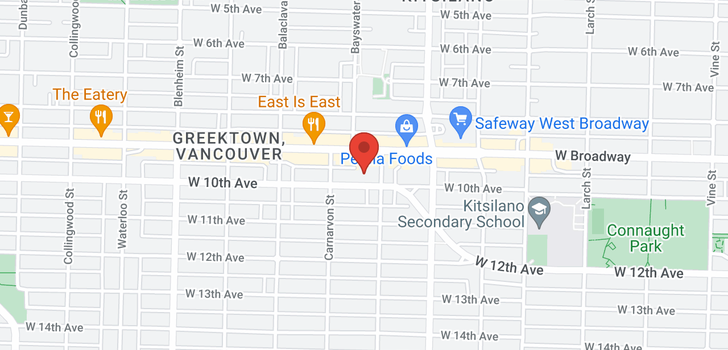 map of 2925 W 10TH AVENUE